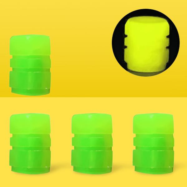 Bouchons De Valve Lumineux 4 Pièces