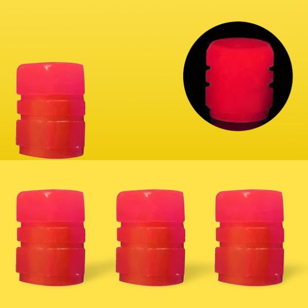 Bouchons De Valve Lumineux 4 Pièces