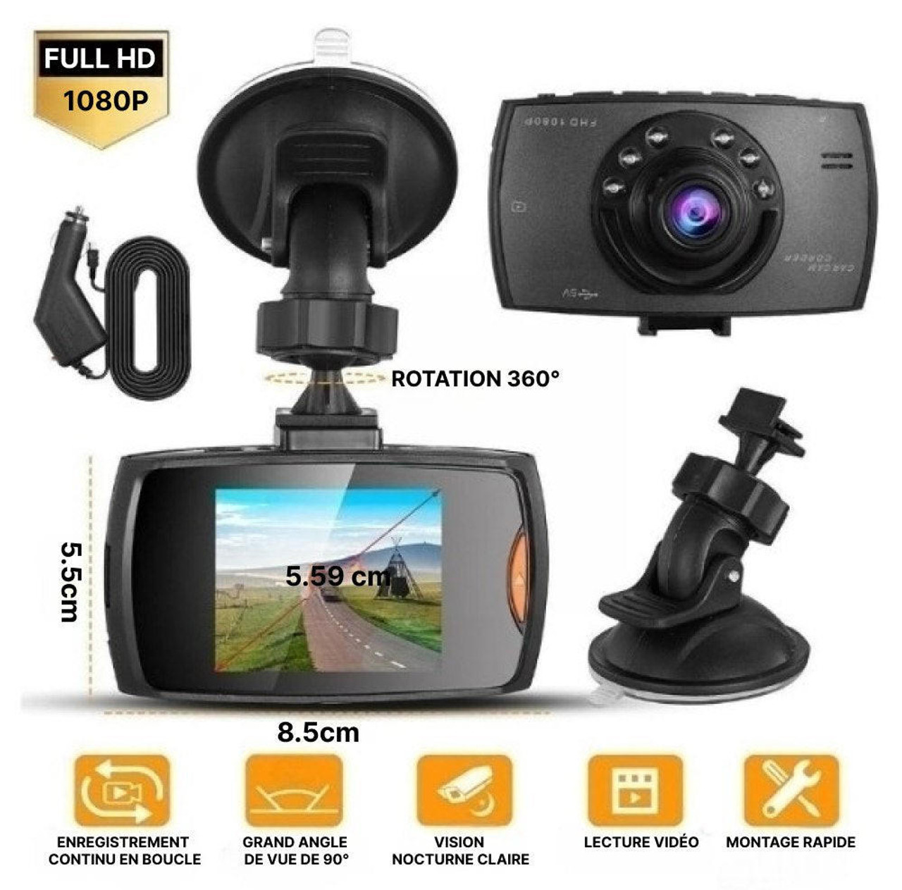 Dashcam - Caméra Voiture