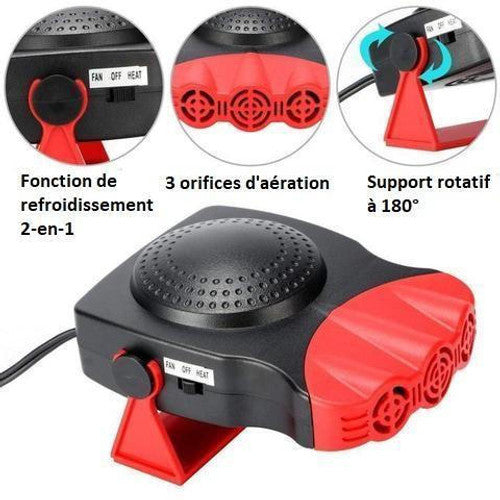 Désembuage et Dégivrage Appareil de Chauffage pour Voiture