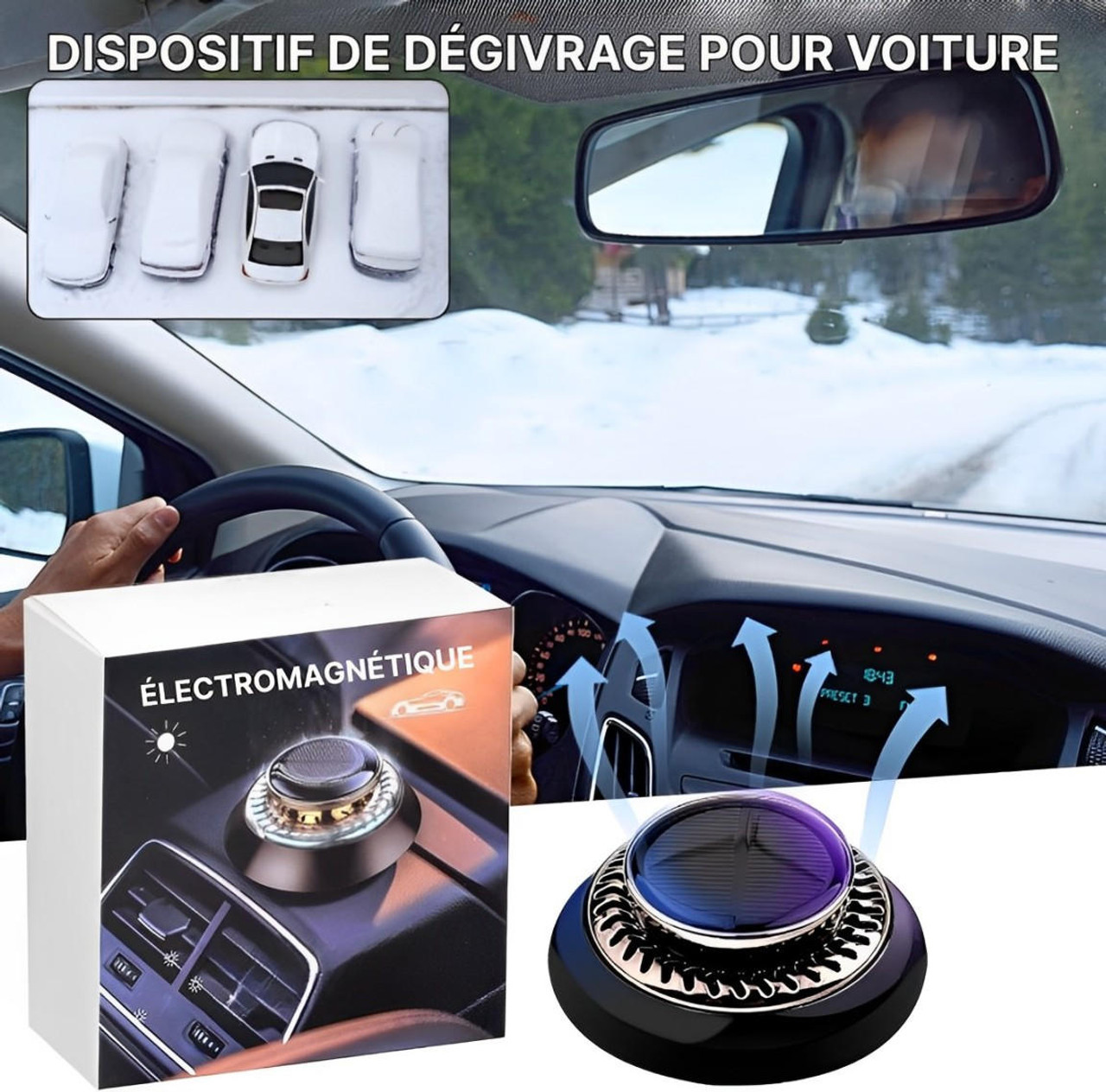 Dégivreur Voiture Sans Fil