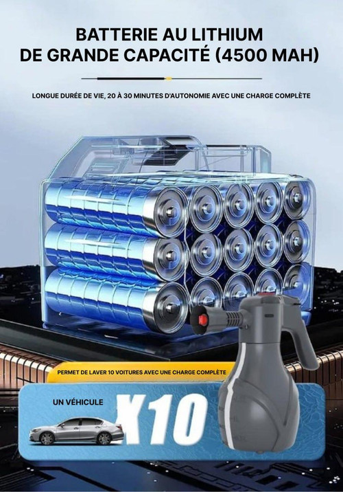 Canon à Mousse Pour Voiture Professionnel