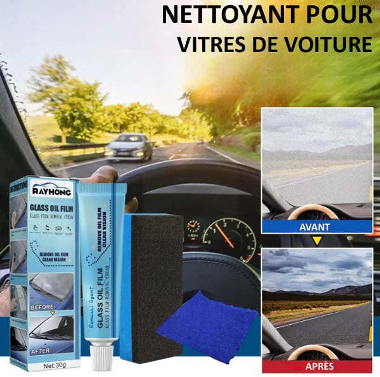 Nettoyant Pour Vitres De Voiture